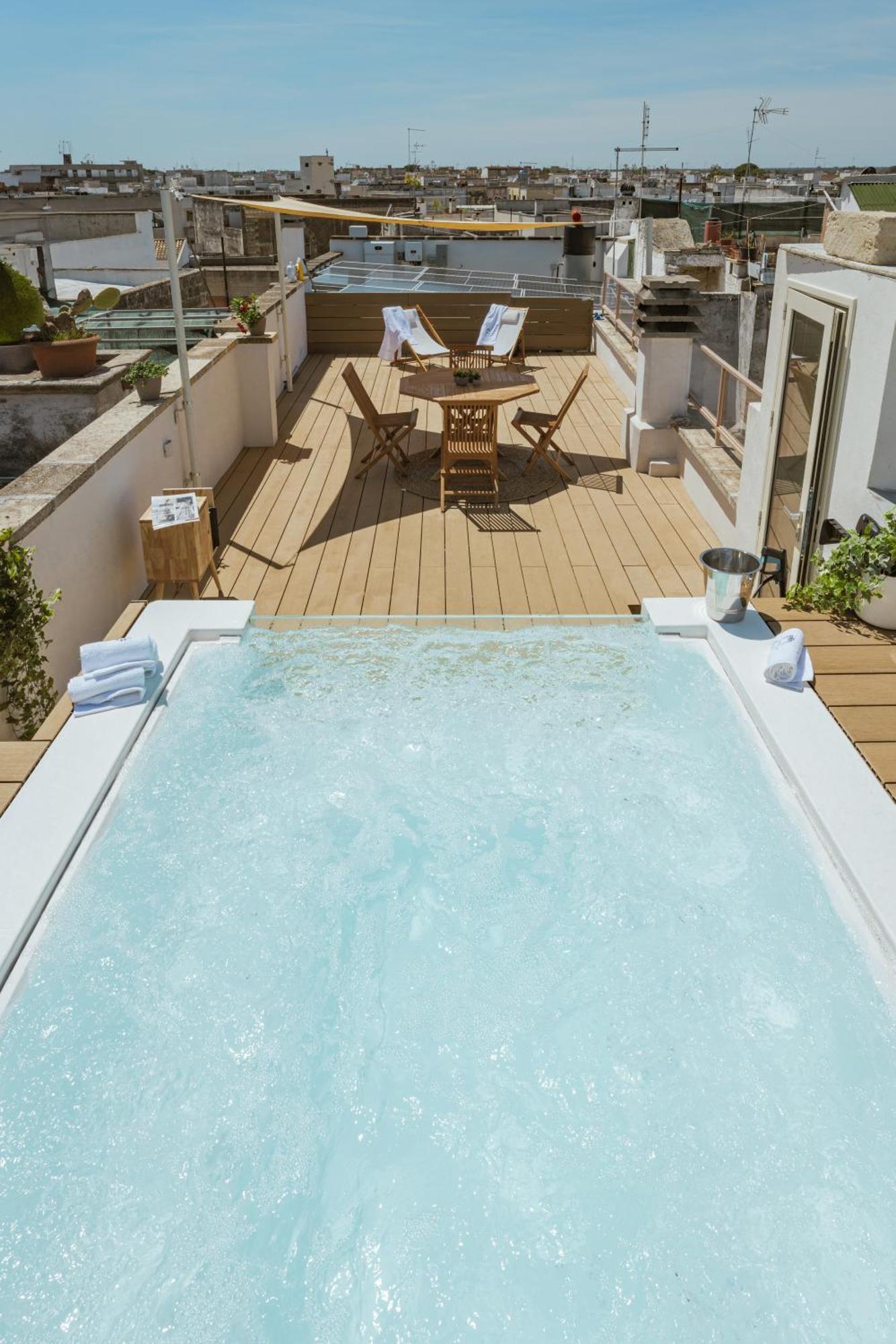 Guaceto Apartment Luxury Property With Private Pool On The Terrace Mesagne Exteriér fotografie