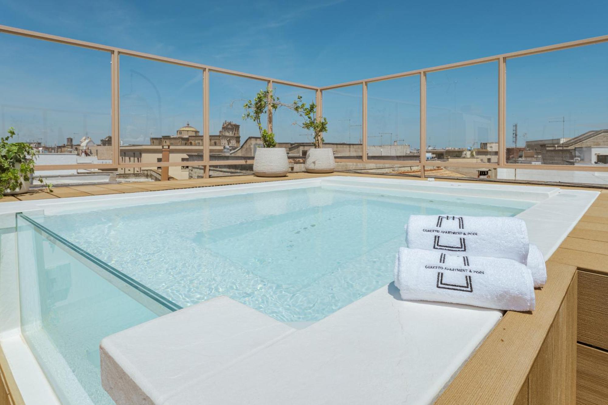 Guaceto Apartment Luxury Property With Private Pool On The Terrace Mesagne Exteriér fotografie
